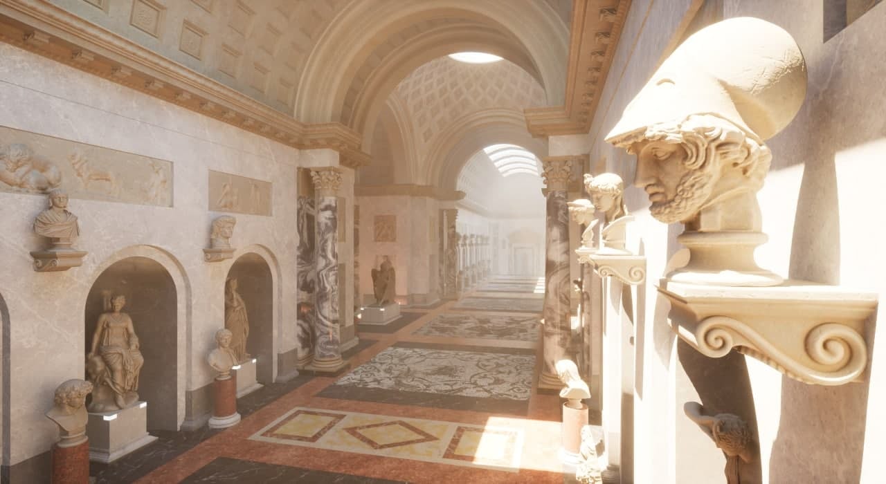 Museum interior